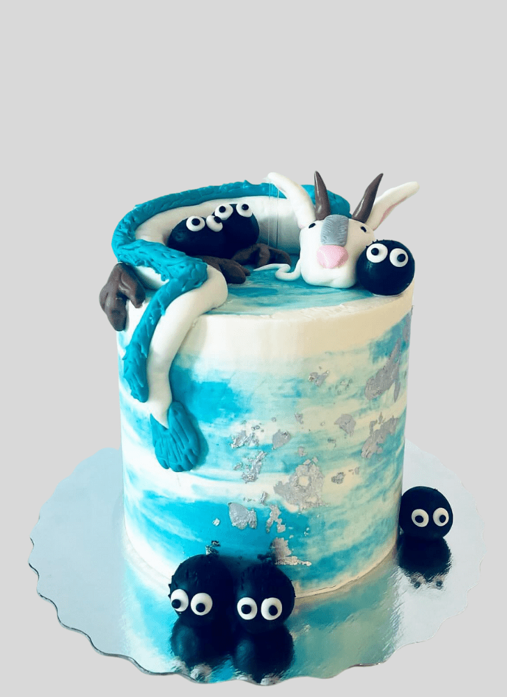 Resplendent Spirited Away Cake