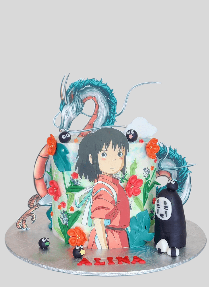 Superb Spirited Away Cake