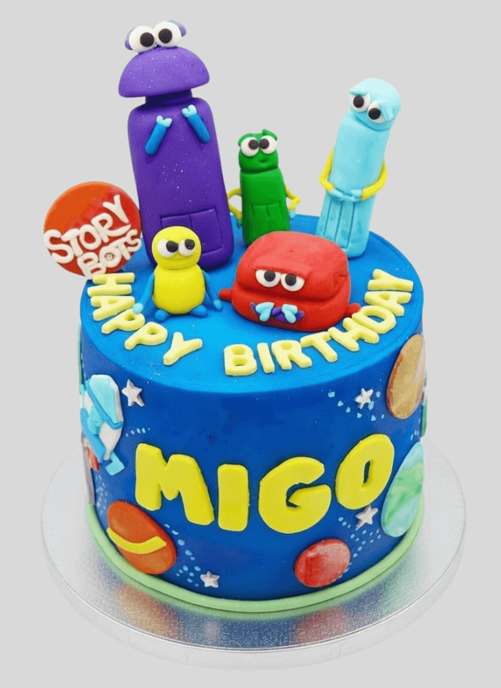 Alluring Storybots Cake