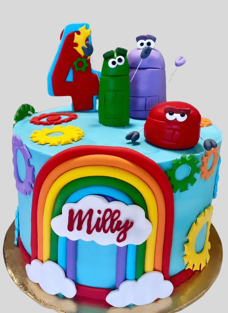 Angelic Storybots Cake