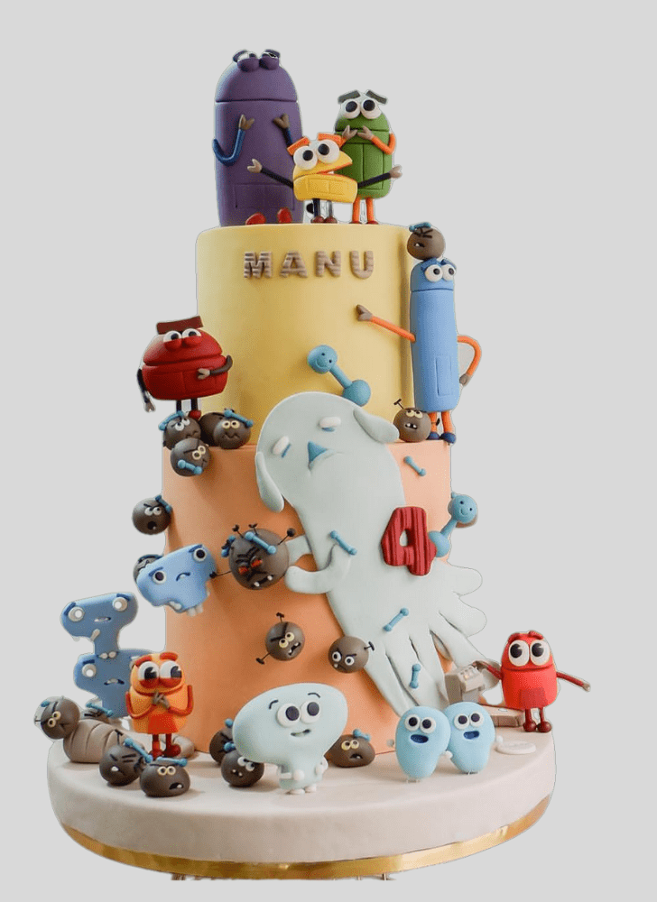 Appealing Storybots Cake
