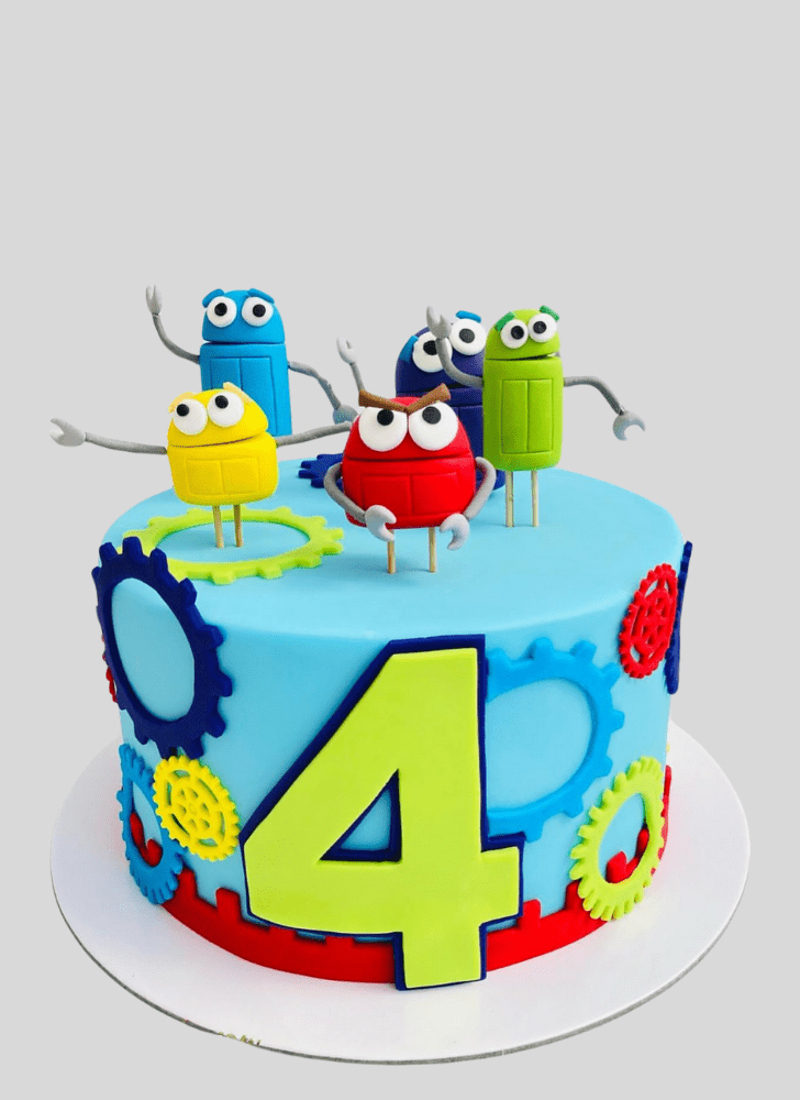 Charming Storybots Cake