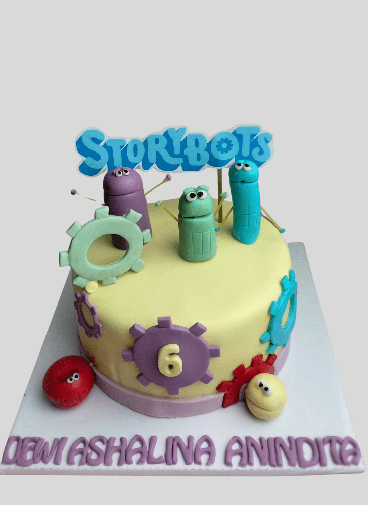 Comely Storybots Cake