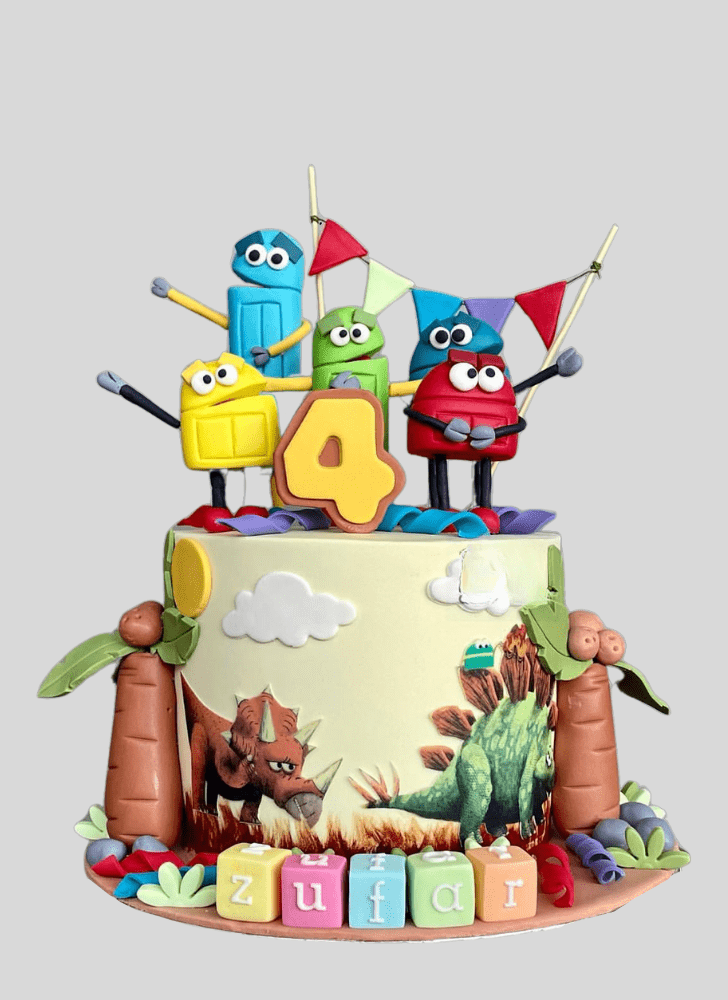 Pleasing Storybots Cake