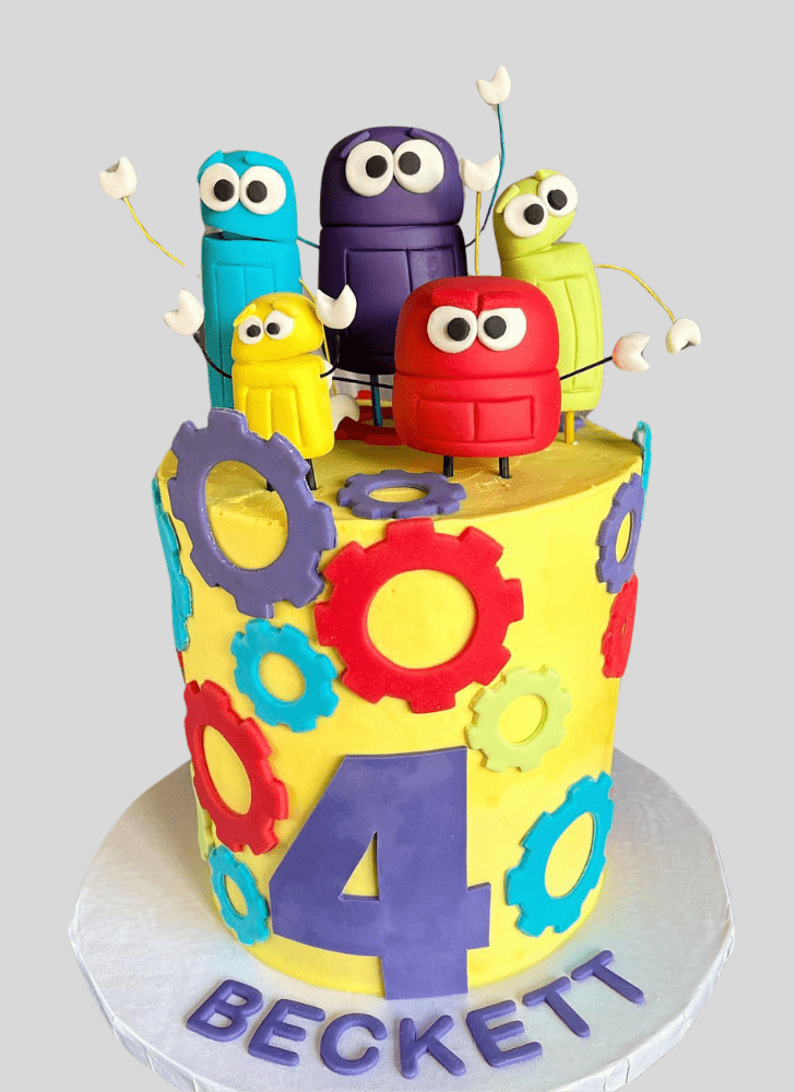 Resplendent Storybots Cake