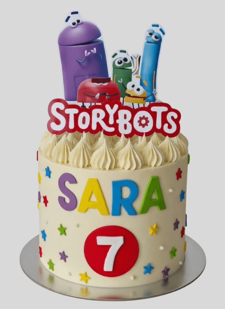 Slightly Storybots Cake