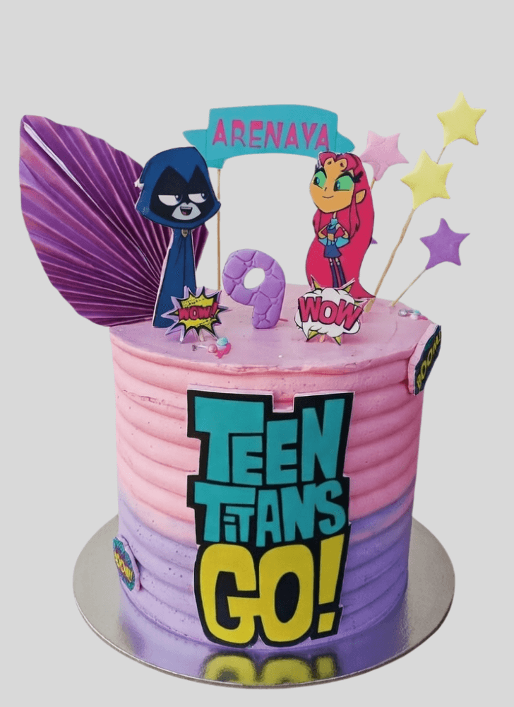 Angelic Teen Titans Go Cake