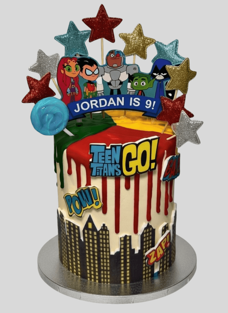 Bewitching Teen Titans Go Cake