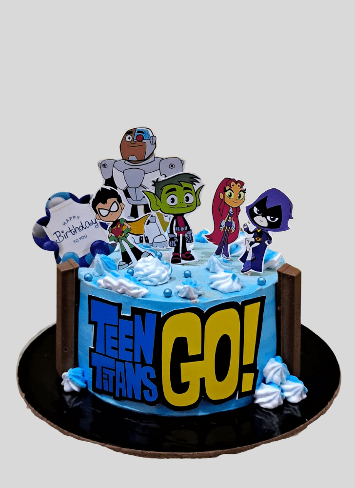 Classy Teen Titans Go Cake