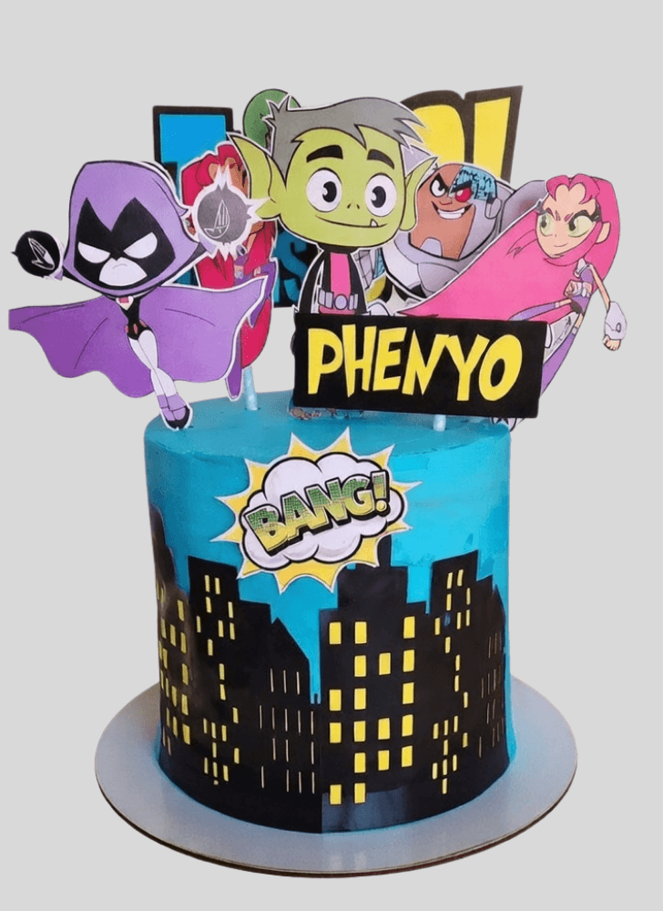 Excellent Teen Titans Go Cake