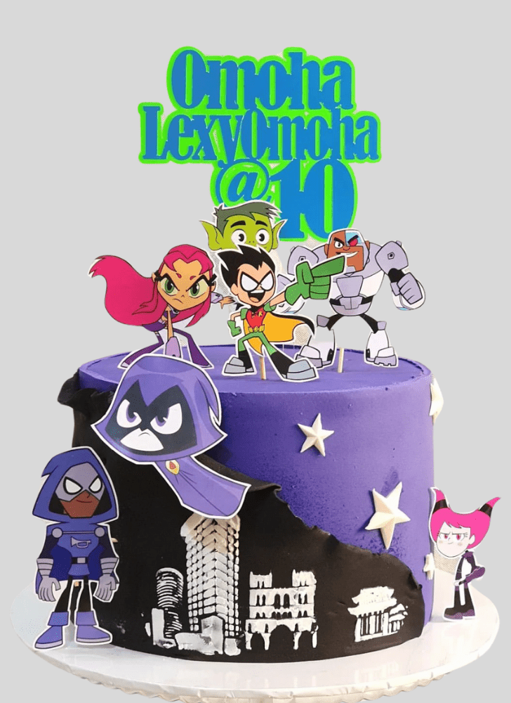 Radiant Teen Titans Go Cake