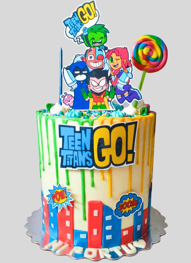 Ravishing Teen Titans Go Cake