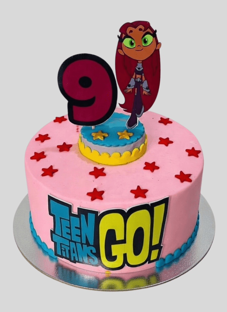 Wonderful Teen Titans Go Cake Design