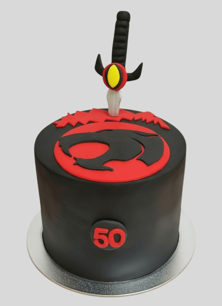 Delicate Thundercats Cake
