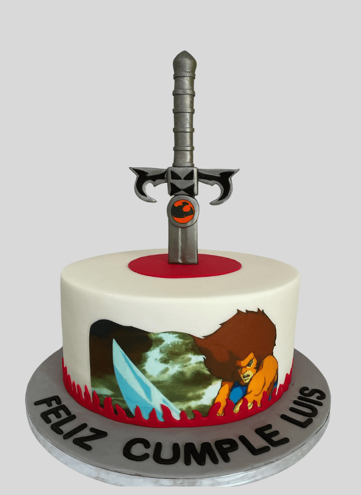 Elegant Thundercats Cake