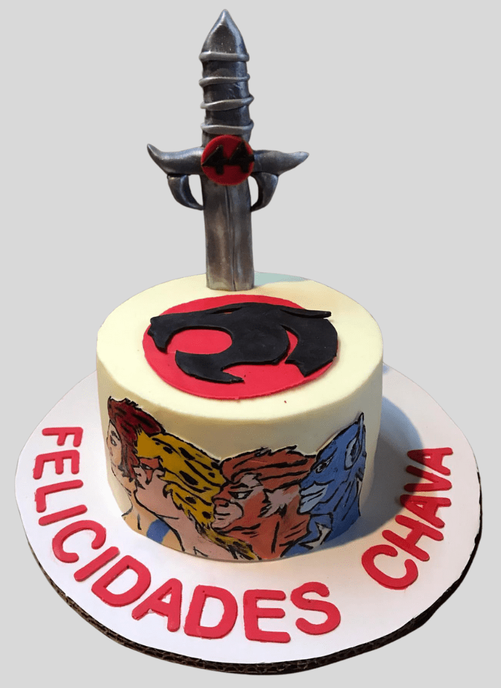 Gorgeous Thundercats Cake