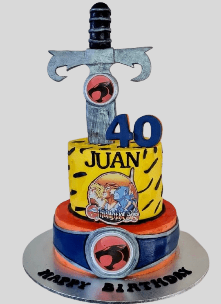 Pretty Thundercats Cake