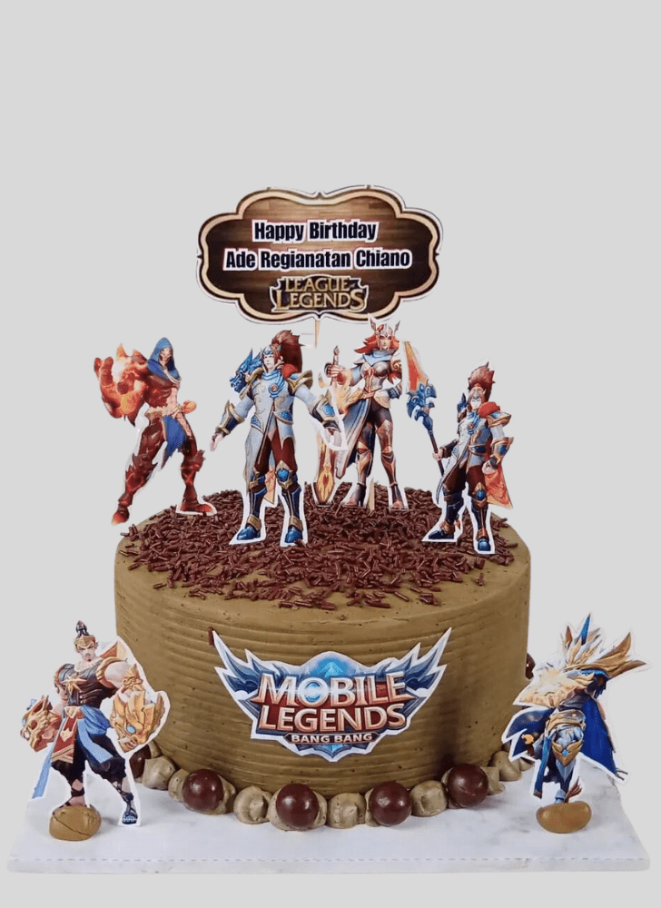 Adorable Mobile Legends Cake