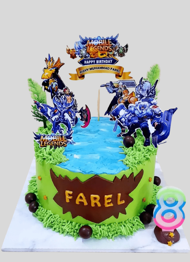 Alluring Mobile Legends Cake