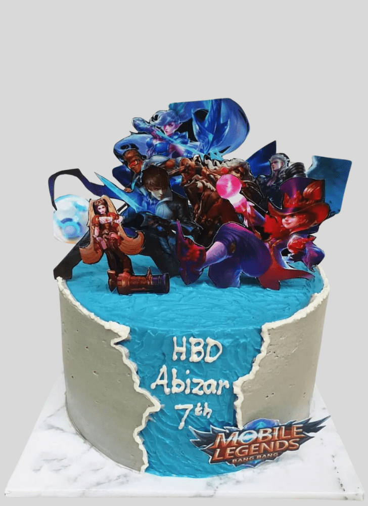 Dazzling Mobile Legends Cake