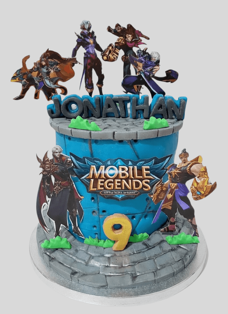 Delicate Mobile Legends Cake