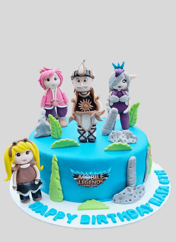 Elegant Mobile Legends Cake