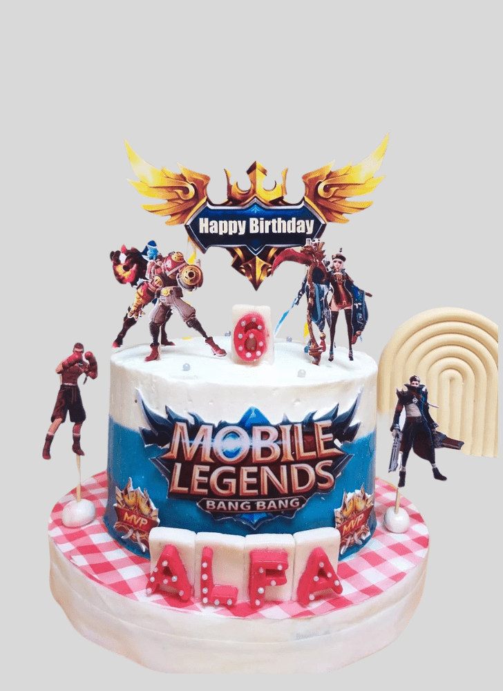 Gorgeous Mobile Legends Cake