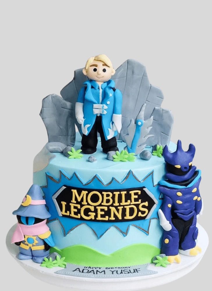 Graceful Mobile Legends Cake