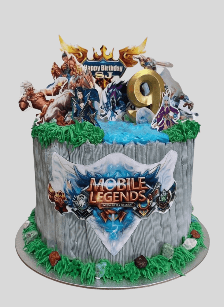 Magnetic Mobile Legends Cake