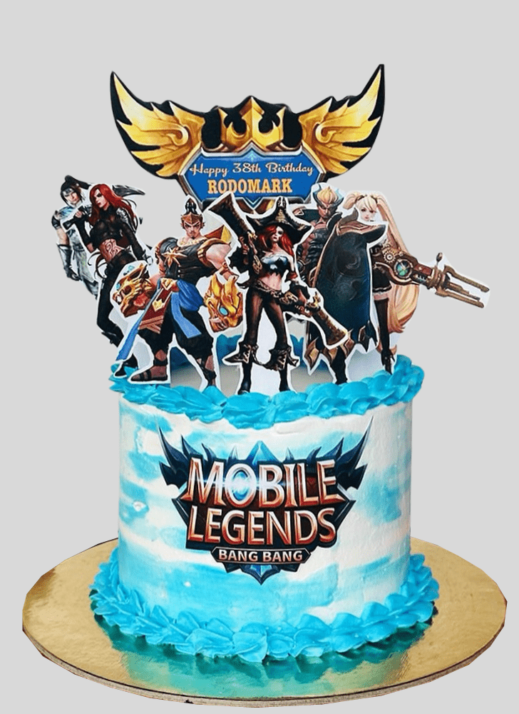 Pleasing Mobile Legends Cake