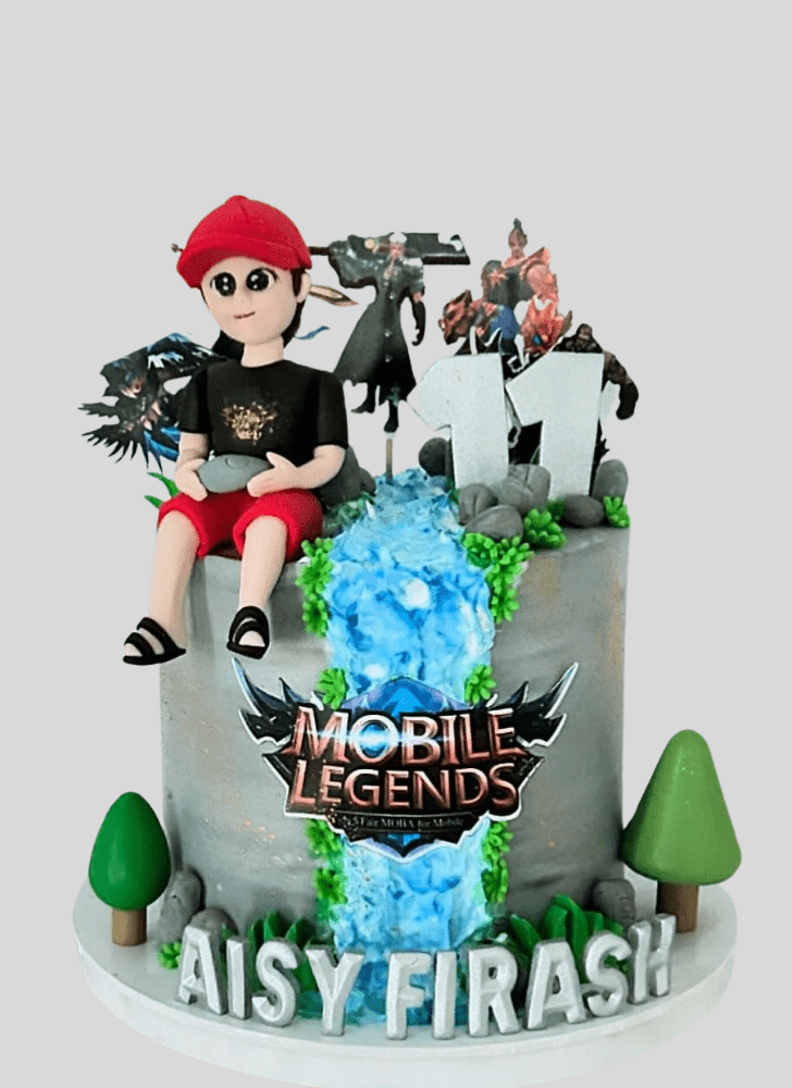 Resplendent Mobile Legends Cake