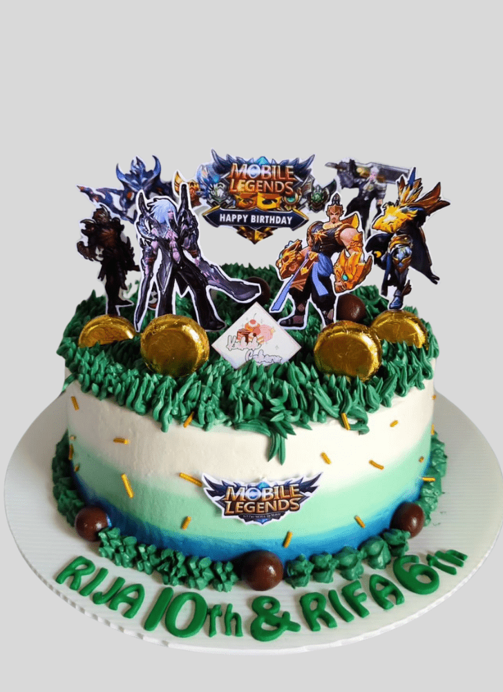 Slightly Mobile Legends Cake