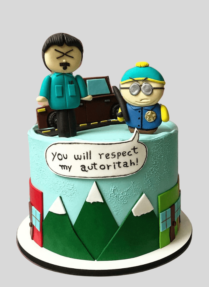 Adorable South Park Cake