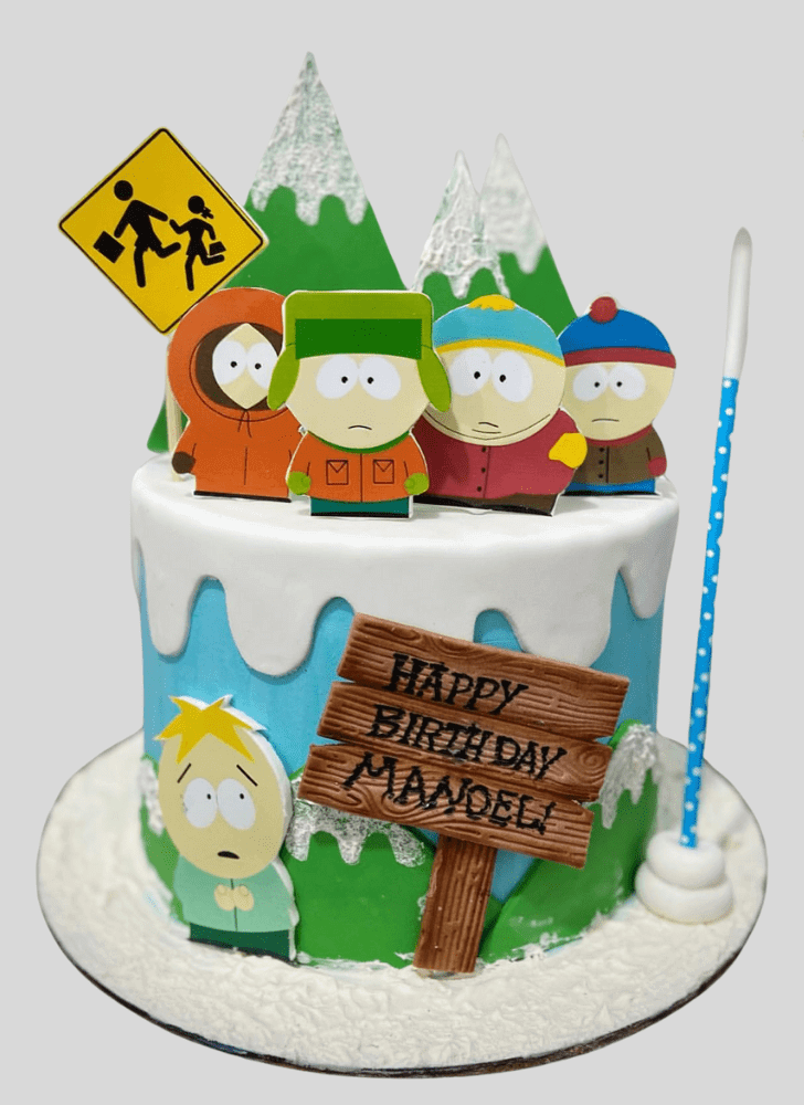 Angelic South Park Cake