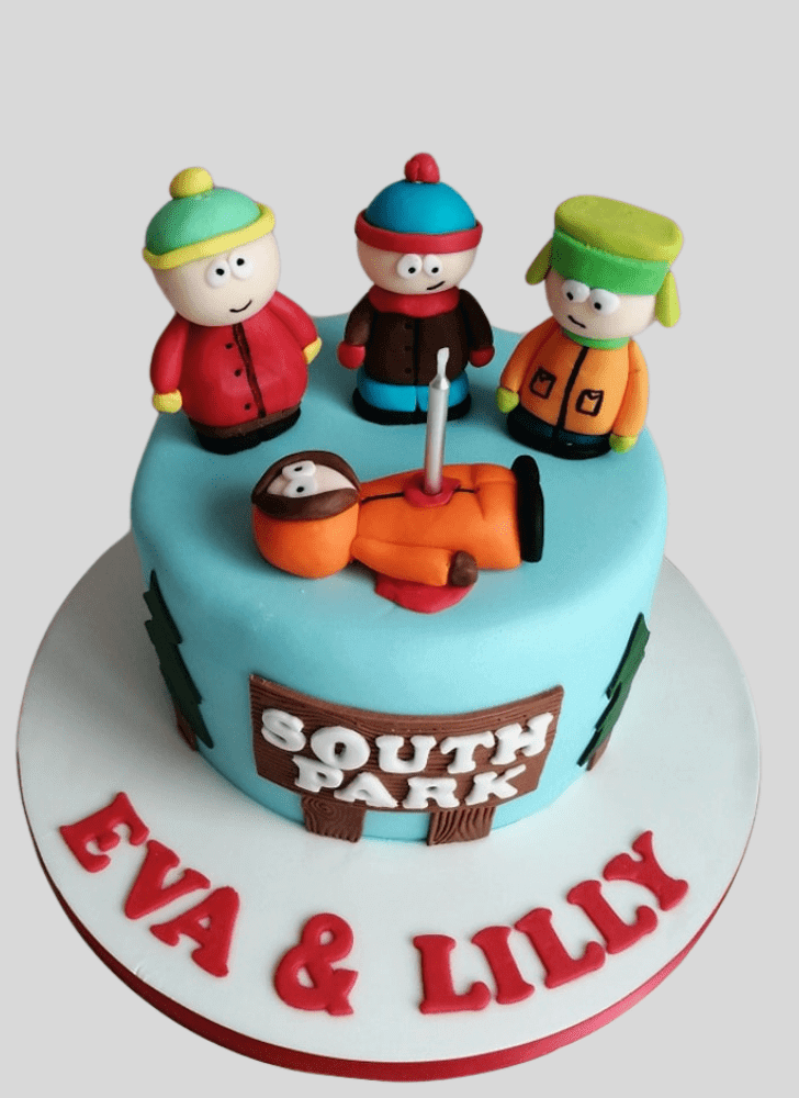 Captivating South Park Cake