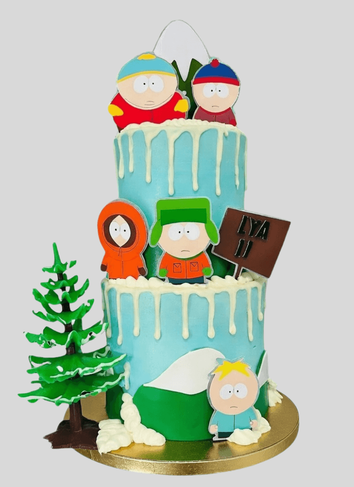 Excellent South Park Cake