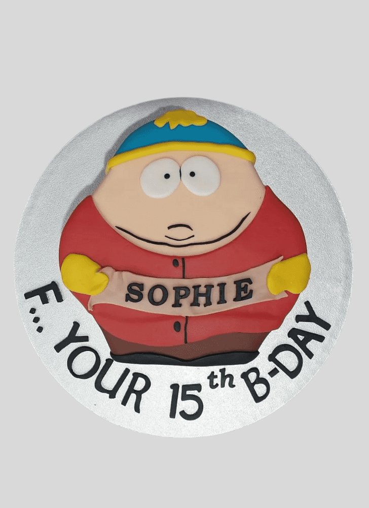 Inviting South Park Cake