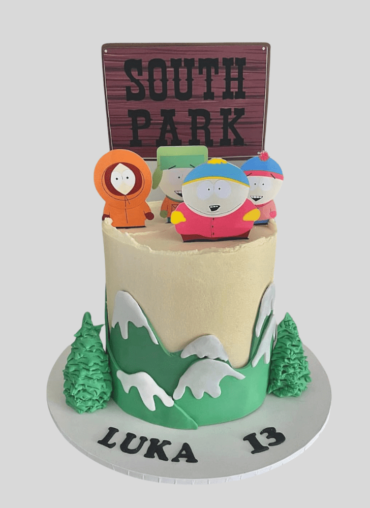 Magnetic South Park Cake