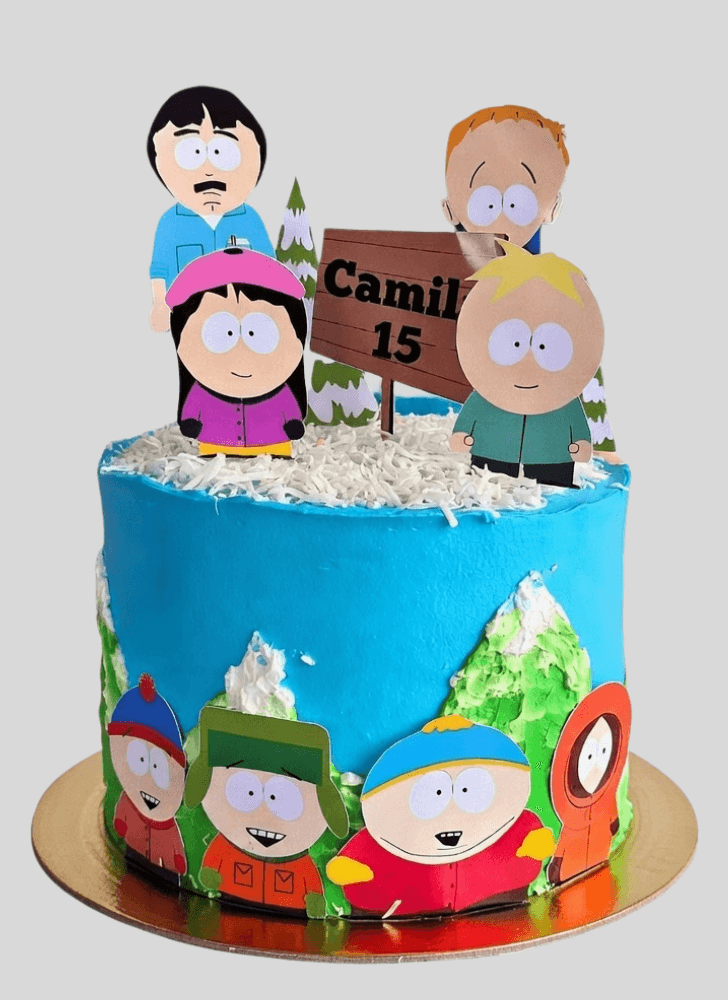 Resplendent South Park Cake
