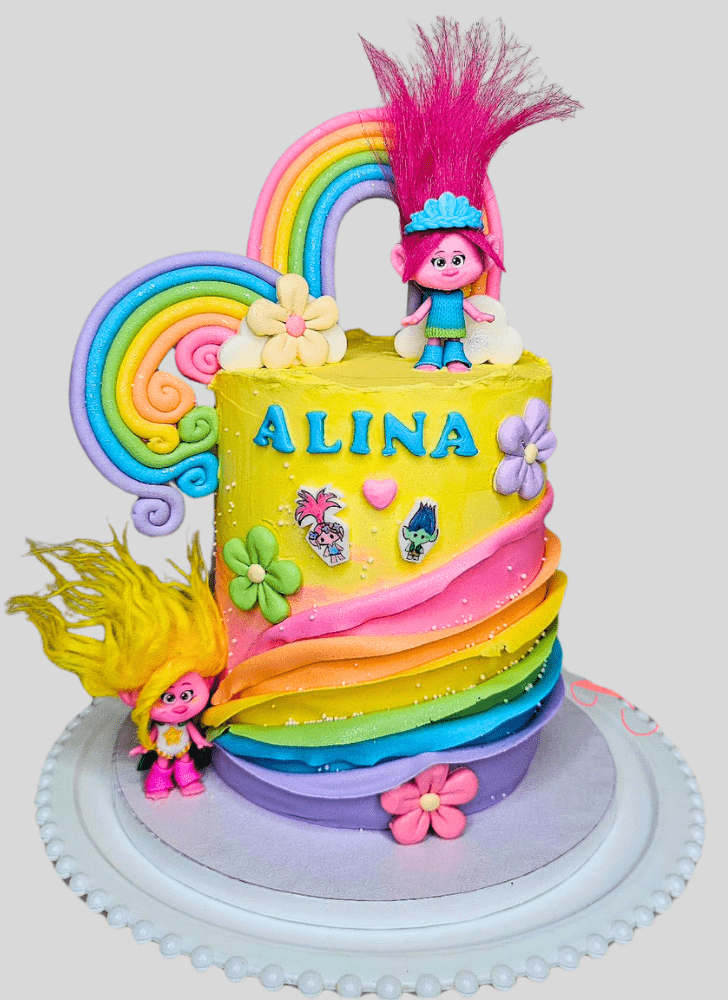 Fetching Trolls Cake