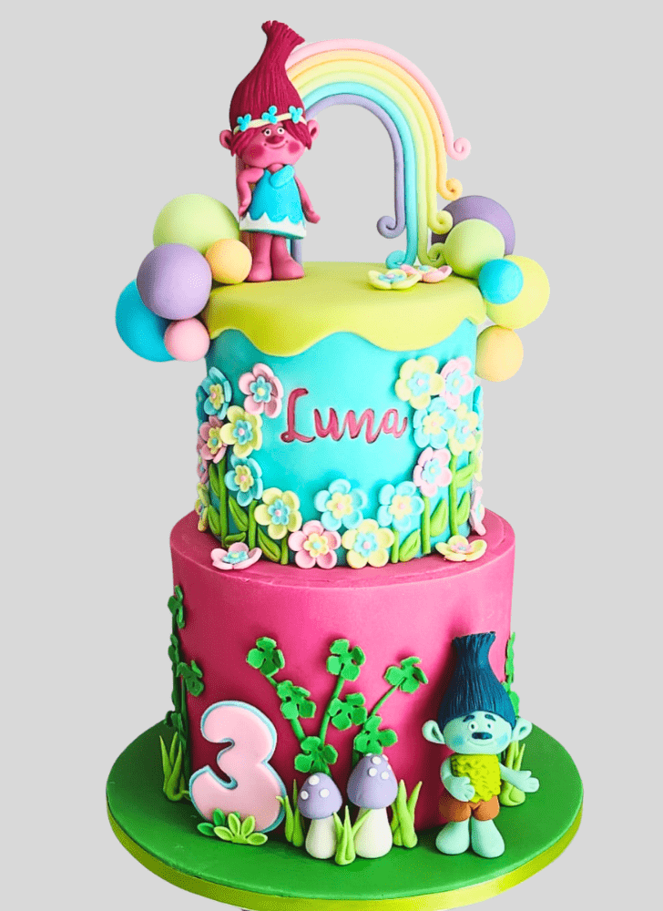 Inviting Trolls Cake