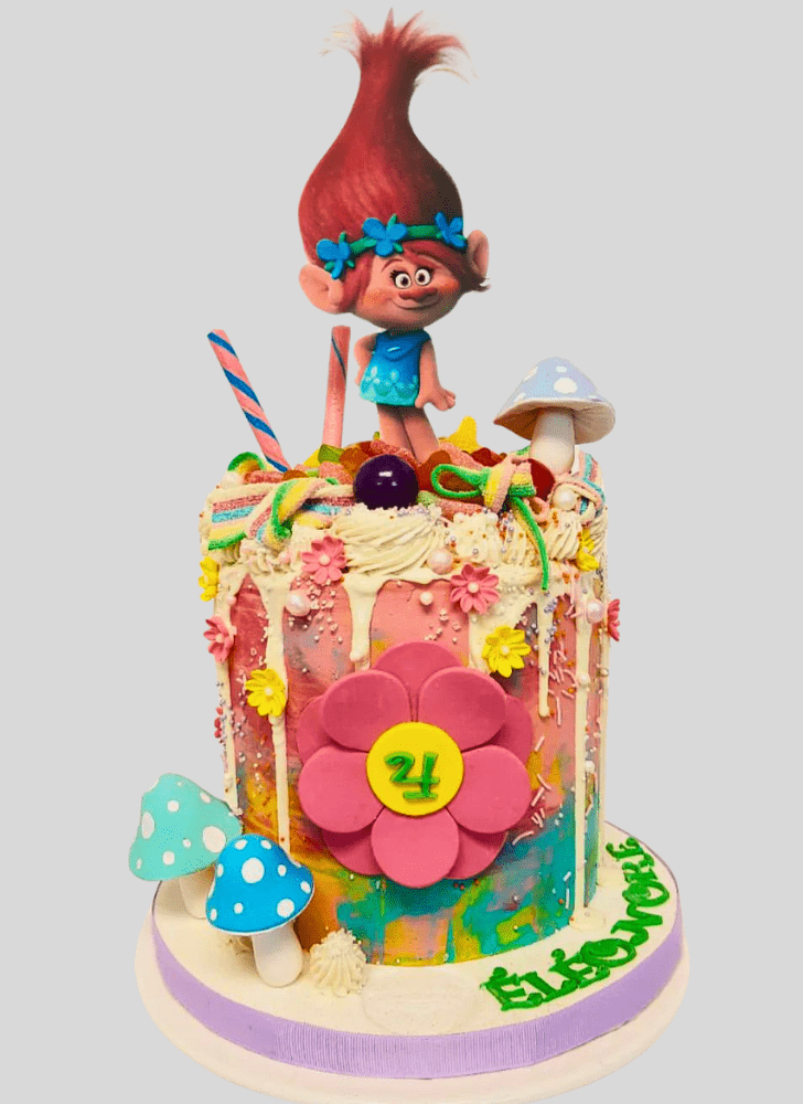 Magnetic Trolls Cake