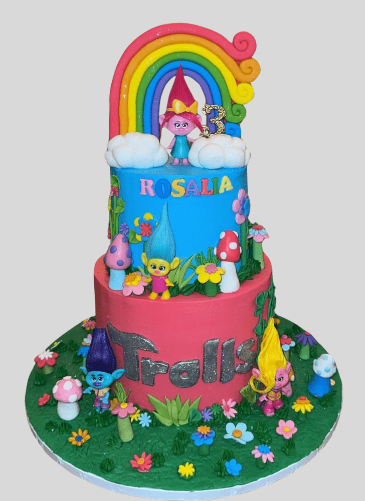 Mesmeric Trolls Cake