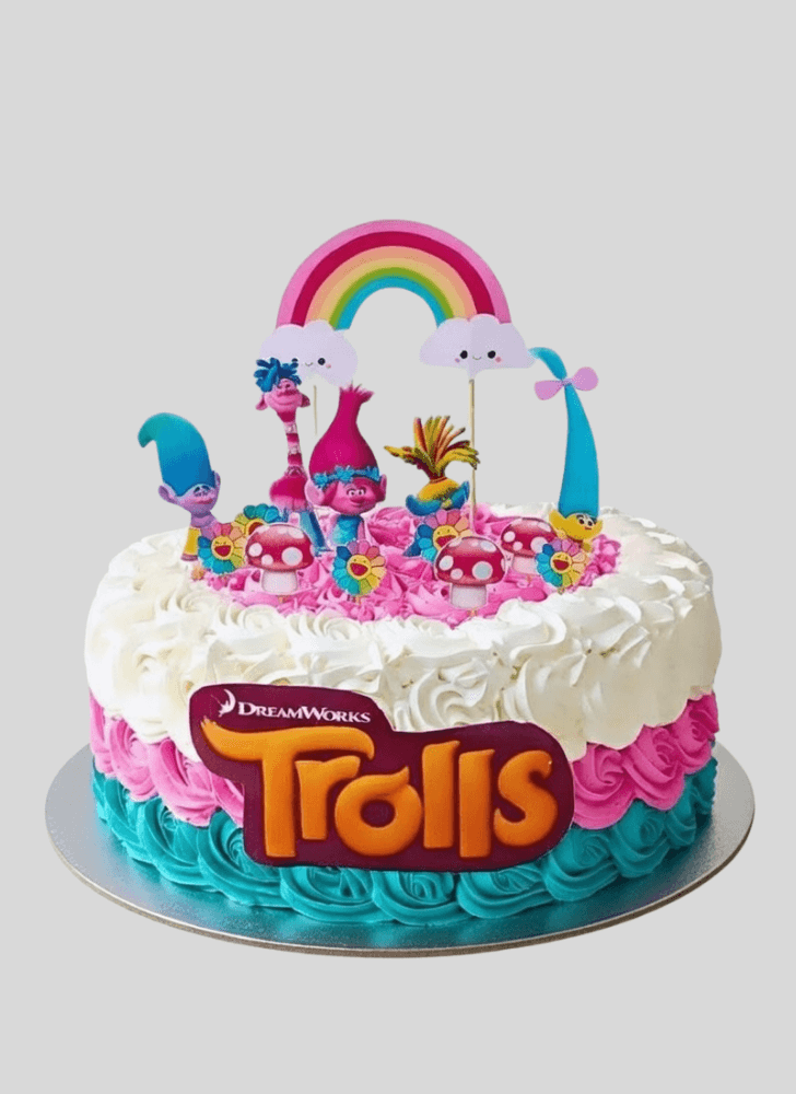 Ravishing Trolls Cake