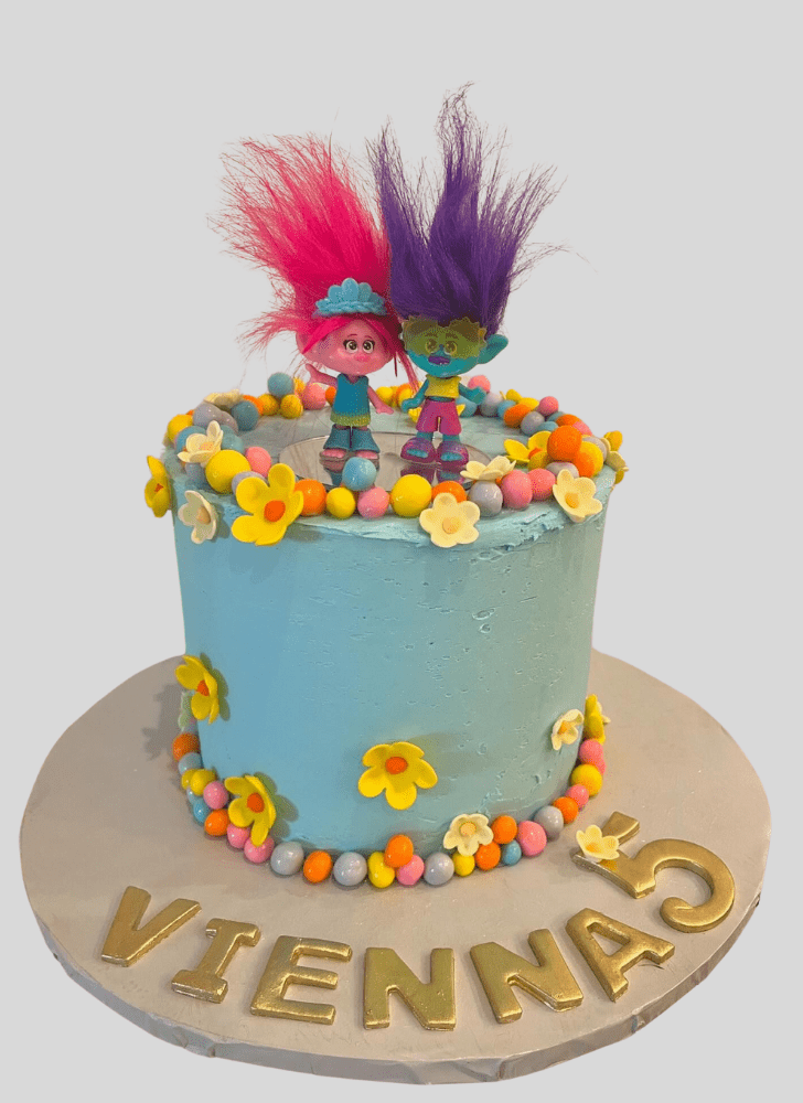 Refined Trolls Cake