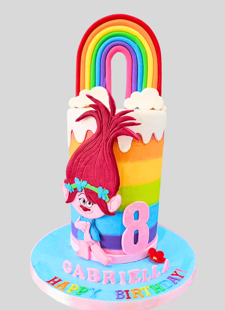 Resplendent Trolls Cake