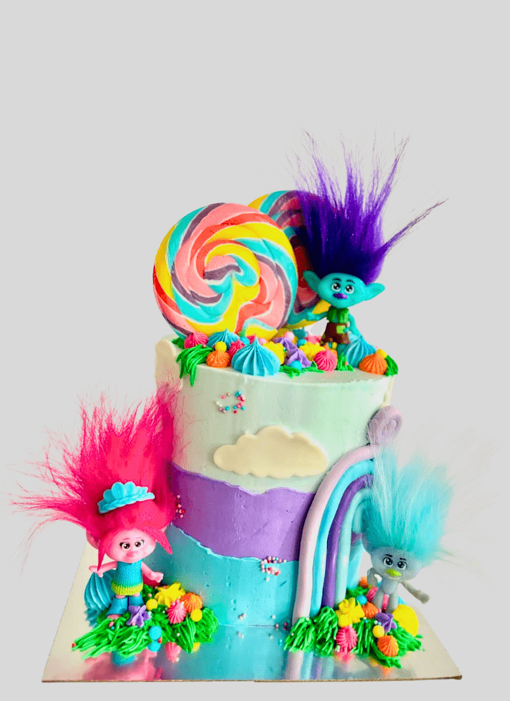 Splendid Trolls Cake