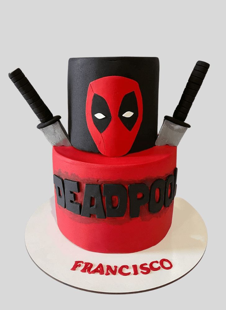 Alluring Wade Wilson Cake