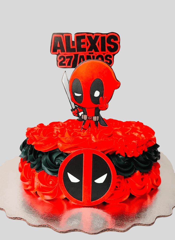 Appealing Wade Wilson Cake