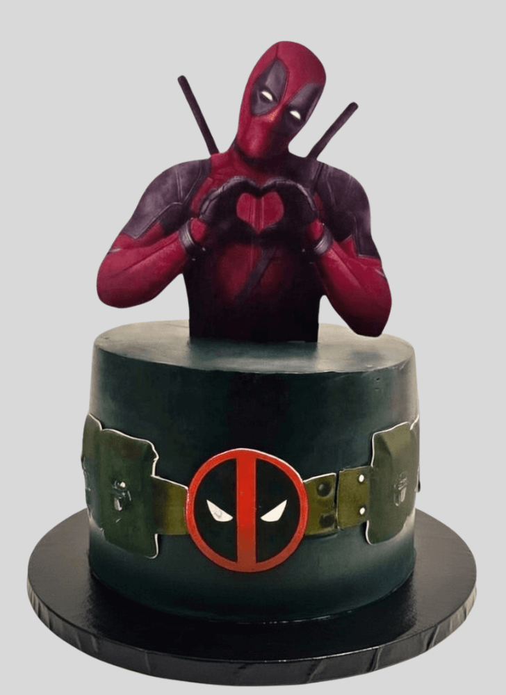 Bewitching Wade Wilson Cake